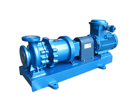 HCGF衬氟耐高温耐颗粒磁力泵